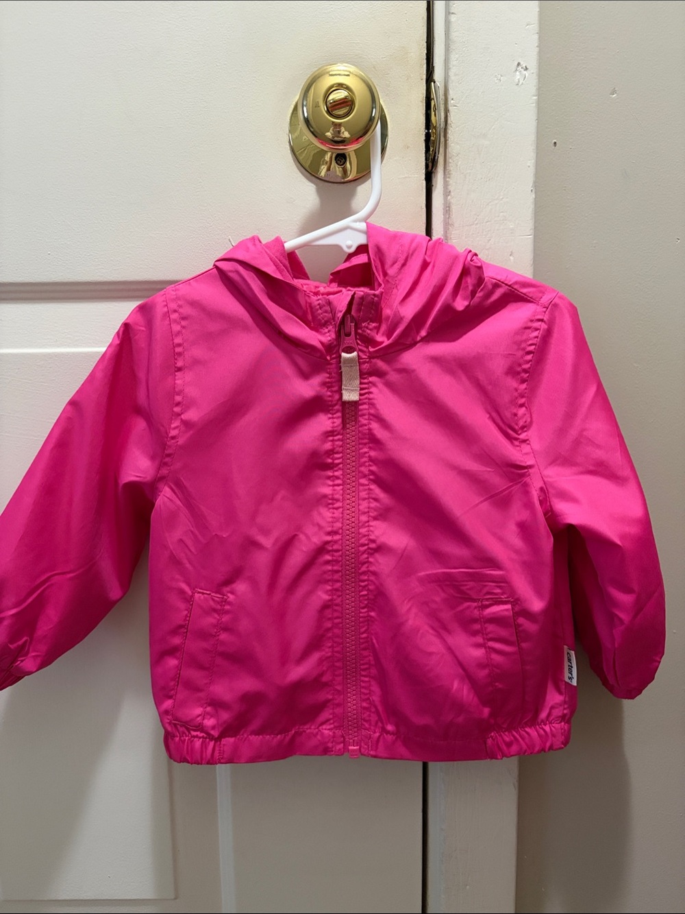 Girls rain jacket - Hot Pink
